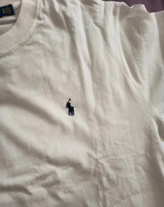 Camiseta Polo Ralph Lauren Blanca Talla M