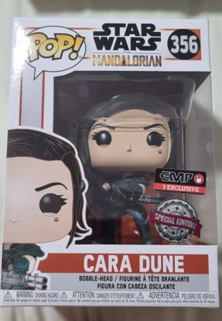 Funko Pop Star Wars Mandalorian Cara Dune 356