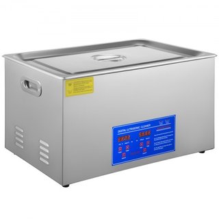 Máquina de Limpieza Ultrasónica de 22L Máquina de Limpieza Ultrasónica de Acero Inoxidable Calentador Digital Temporizador Limpieza de Joyería para Uso Comercial Personal en Casa (22L)