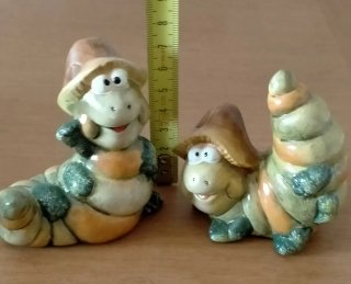 Set statuette animali in ceramica
