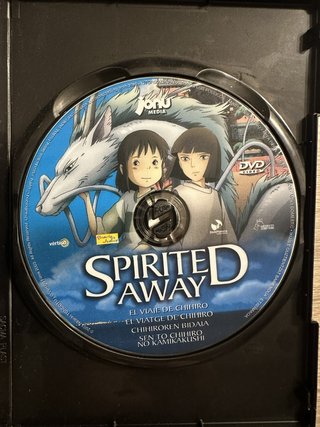 Anime EL viaje de Chihiro DVD