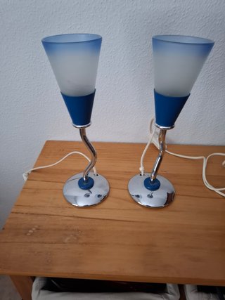 Juego de 2 lámparas de mesita de noche