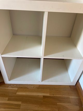 Estantería Kallax Ikea 4 cubos blanca