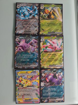 Cartas Pokémon EX