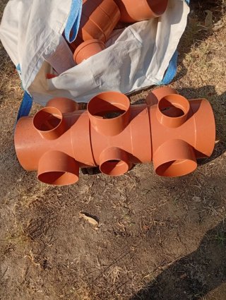 Colector de tuberías de PVC