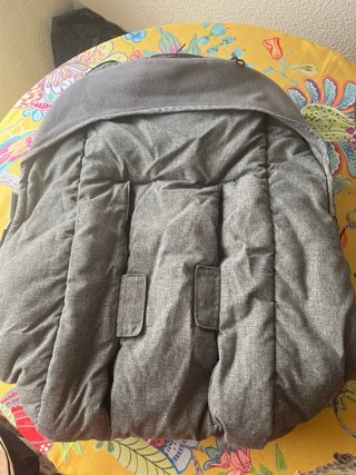 Saco Bugaboo gris melange silla de paseo de bebé
