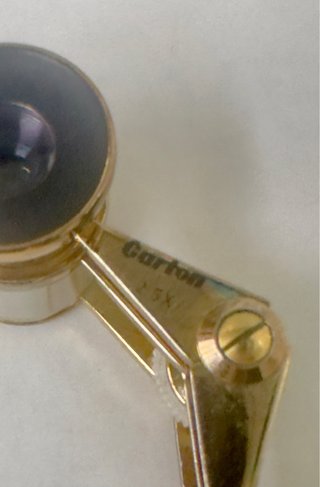 Binocular Ópera Vintage Dorado