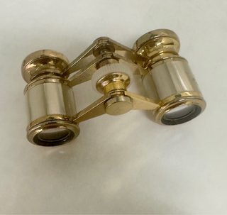 Binocular Ópera Vintage Dorado