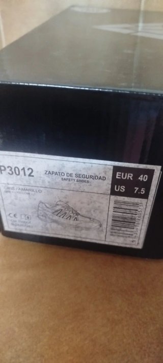 Zapatos de seguridad Workteam Talla 39/40