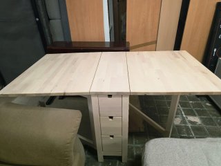 Mesa Abatible NORDEN con Cajones