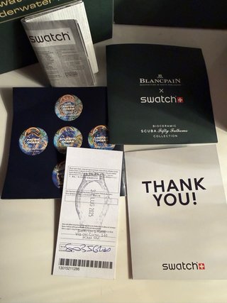 Swatch Blancpain x Swatch Scuba Green