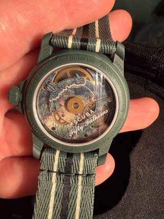 Swatch Blancpain x Swatch Scuba Green