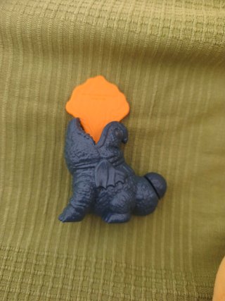 Juguete Dragón Burger King Naranja