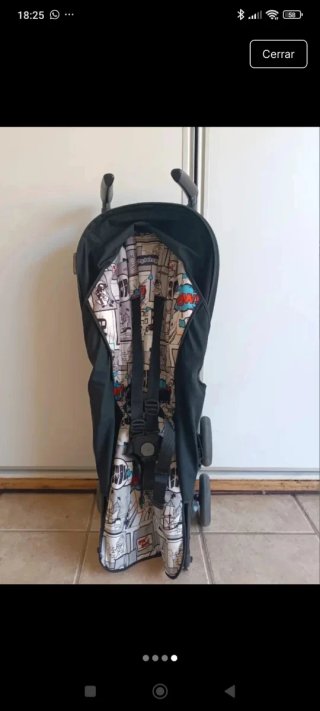 Carro de bebé con estampado