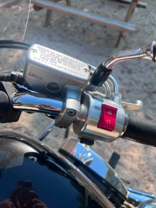 Honda VT750S Negra