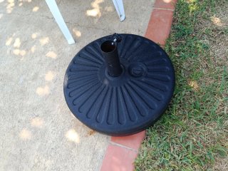 Base para sombrilla portátil