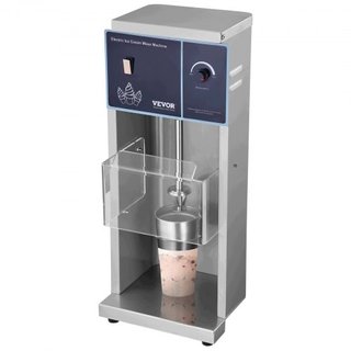 Batidora de Helados, Mezclador de Helados de Alta Velocidad de 400W, Máquina de Batido 4200RPM, Ajuste de Velocidad Sin Escalones, Agitador de Helados de Acero Inoxidable 304, 3 Tazas de Mano, Hac...