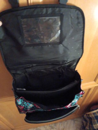 Mochila escolar con estampado de búhos