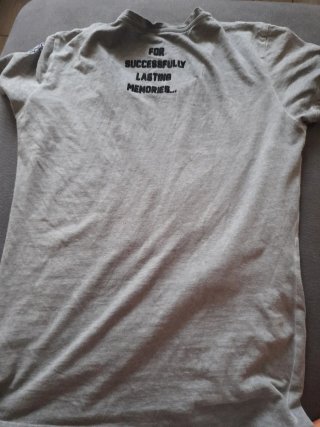 T-shirt Diesel grigia con stampa MILANO 78
