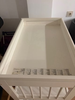 Cambiador Ikea Gulliver Blanco