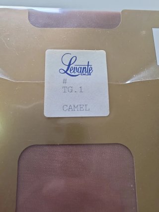 Lotto 4 Collant Levante Lia Colore Camel