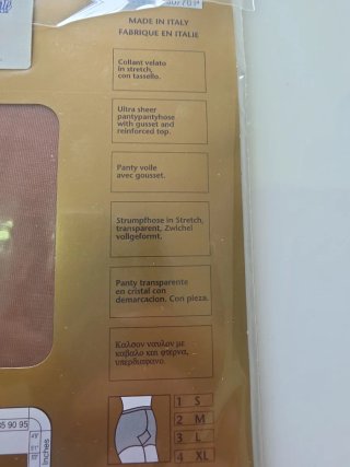 Lotto 4 Collant Levante Lia Colore Camel