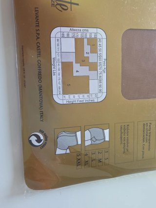 Lotto 4 Collant Levante Lia Colore Camel