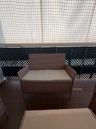 Conjunto Muebles Terraza: Sofá, 2 Sillones y Mesa