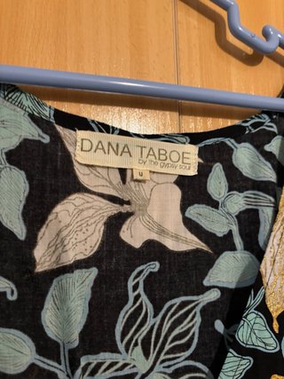 Vestido Pareo Estampado Dana Taboe