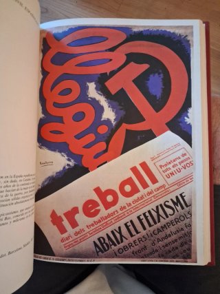 Libro Carteles de la guerra civil española.Urbión