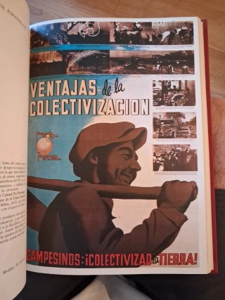 Libro Carteles de la guerra civil española.Urbión