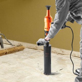 Máquina de perforación de núcleo de diamante, taladro de núcleo de concreto portátil, broca de 10.2 cm, 1500W