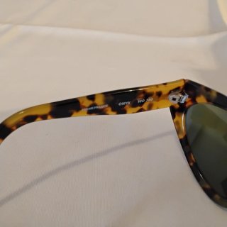 Occhiali da sole Ray Ban vintage Onyx W0790