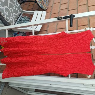 Abito Sandro Ferrone rosso donna