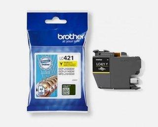 CARTUCCIA LC421Y INKJET GIALLO BROTHER nuova