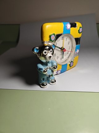 Orologio sveglia da tavolo orsetto