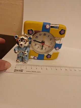 Orologio sveglia da tavolo orsetto