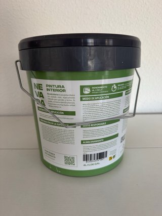 Pintura Nevada Blanco Mate 4L Sin Abrir