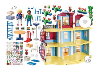 Playmobil Dollhouse casa 70205  +habitacion- Nuevo