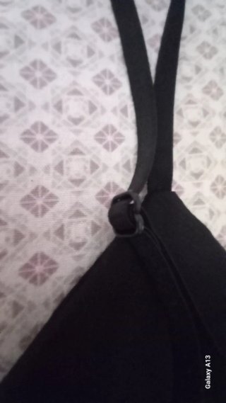 Top raso nero + gonna fantasia in regalo