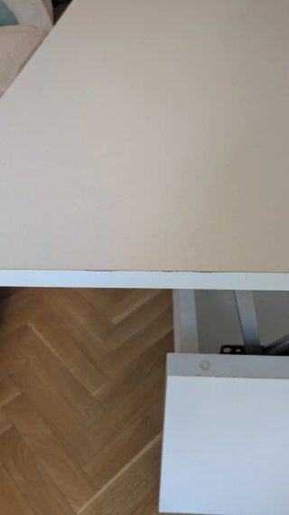 Mesa de centro extensible blanca