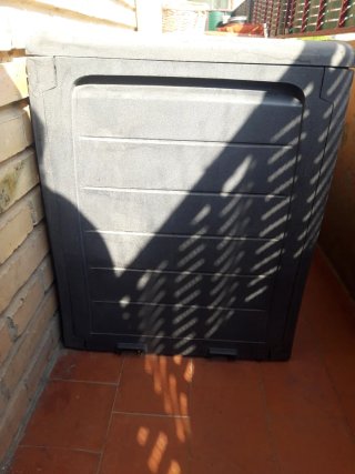 Arcón de plástico para exterior