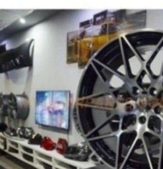 JUEGO DE 4 LLANTAS 20 M4 GTS BLACK BM038 rmb428024