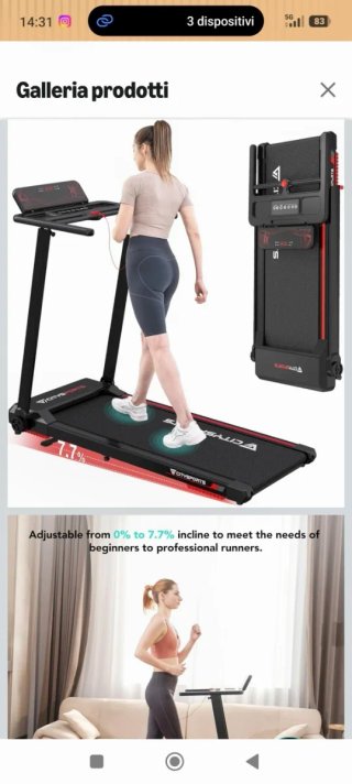 Tapis roulant Citysports