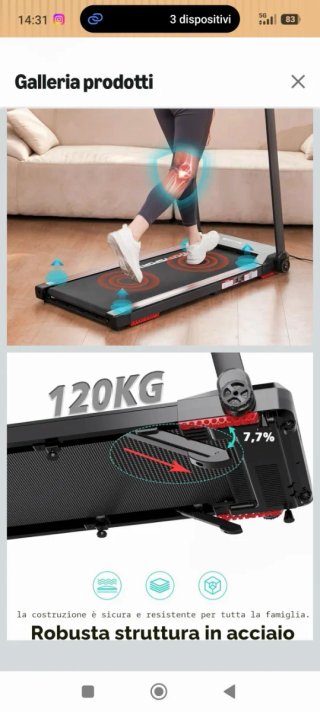 Tapis roulant Citysports