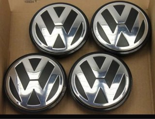 4x Centros de Jante VW 65mm 3B7601171
