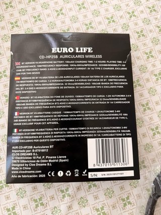 Auriculares Bluetooth