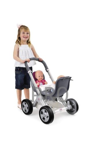 Silver Line - Carrito de Paseo para muñecos Bebés