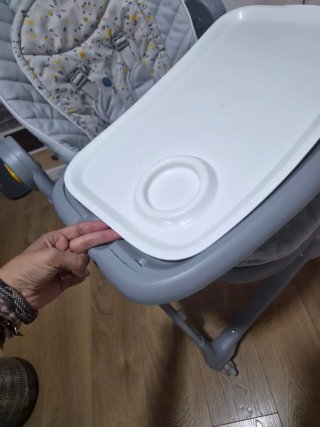 Trona Kinderkraft Lastree gris