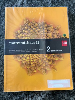 Matemáticas II 2 Bachillerato